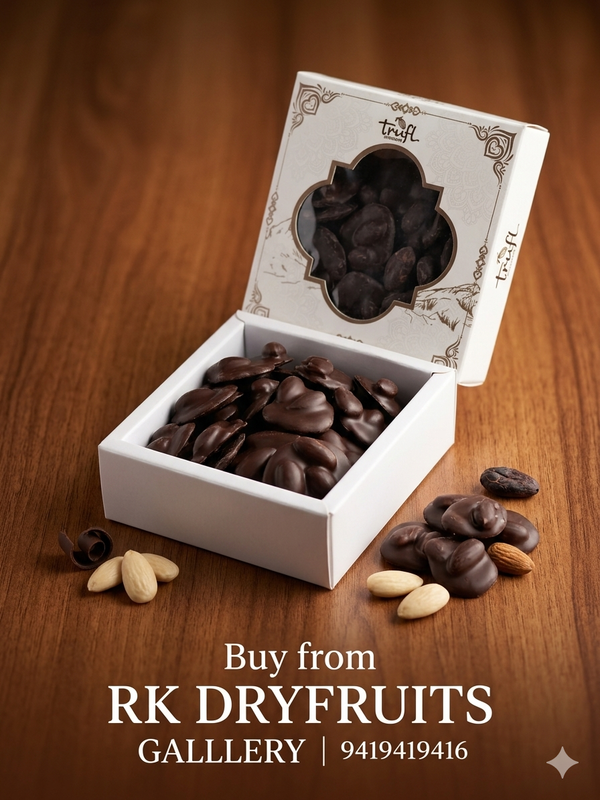 Almond choco trufl