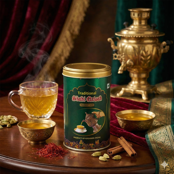 Aarafh Premium Kashmiri Shahi Qawah, Kahwa Tea (250 Grams), Powder, Green tea