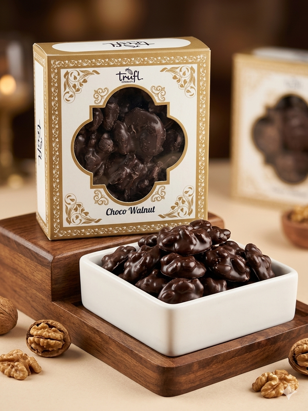 Walnut choco trufl